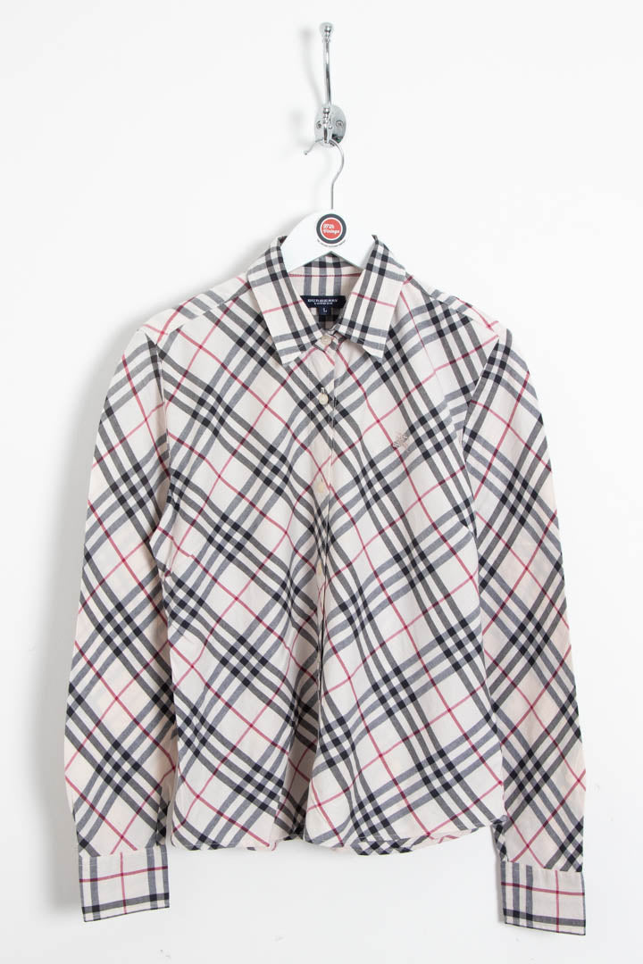 Women's Burberry Nova Check Long Sleeve Shirt (M) – 97th Vintage