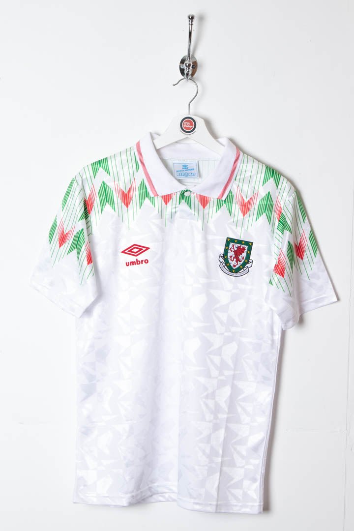 1990 Wales Away Umbro Football Shirt (S) - 97th Vintage