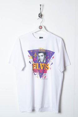 Image of 1991 Elvis 'Still The King' Single Stitch Graphic T-Shirt (M) - 97th Vintage