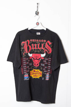 Image of 1992 Chicago Bulls World Champions Single Stitch T-Shirt (XL) - 97th Vintage