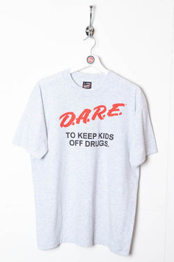 Image of 1993 D.A.R.E. To Keep Kids Off Drugs Single Stitch T-Shirt (M) - 97th Vintage