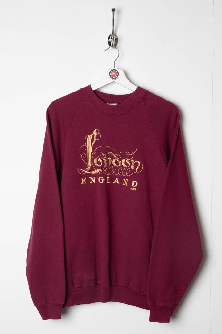 1994 London, England Embroidered Sweatshirt (M) - 97th Vintage