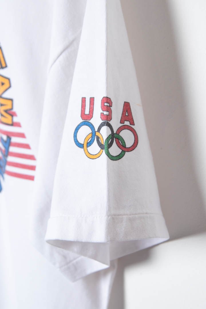 1996 U.S. Olympic Team Gymnastics Trials Single Stitch T-Shirt (M) - 97th Vintage