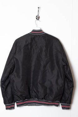 Image of 1998 Chicago Bulls 'Six Time Champions' Reversible Bomber Jacket (M) - 97th Vintage