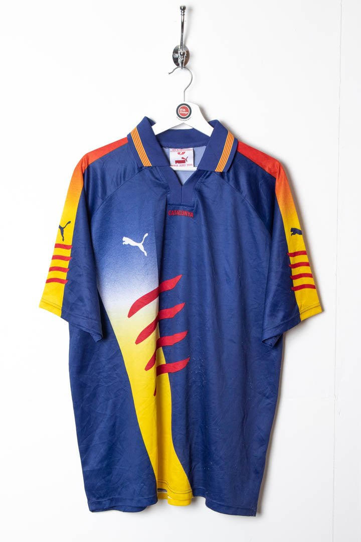 2002 - 03 Catalunya Away Football Shirt (XL) - 97th Vintage