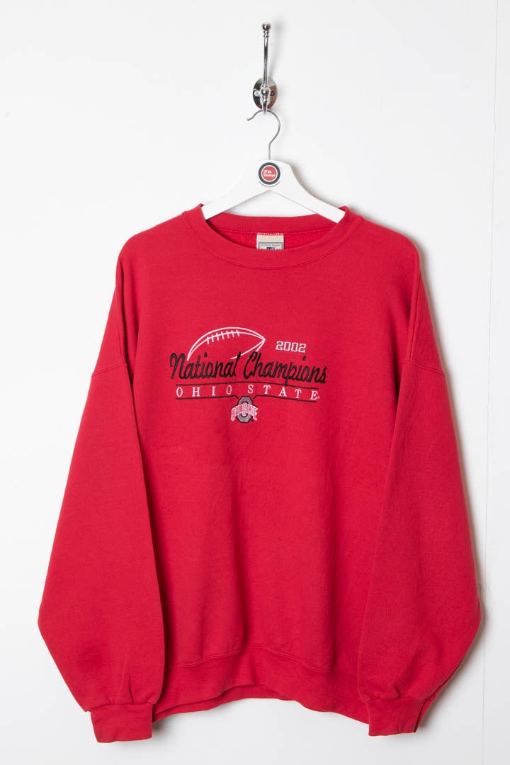 2002 Ohio State National Champions Sweatshirt XL 97th Vintage