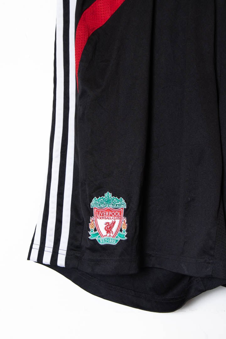 2007 - 08 Adidas Liverpool FC Football Shorts (L) - 97th Vintage