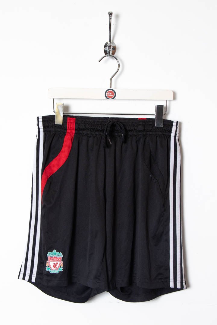 2007 - 08 Adidas Liverpool FC Football Shorts (L) - 97th Vintage