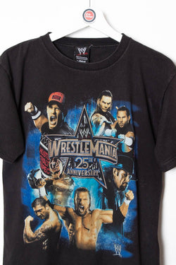 Image of 2009 WWE Wrestle Mania 25th Anniversary T-Shirt (S) - 97th Vintage