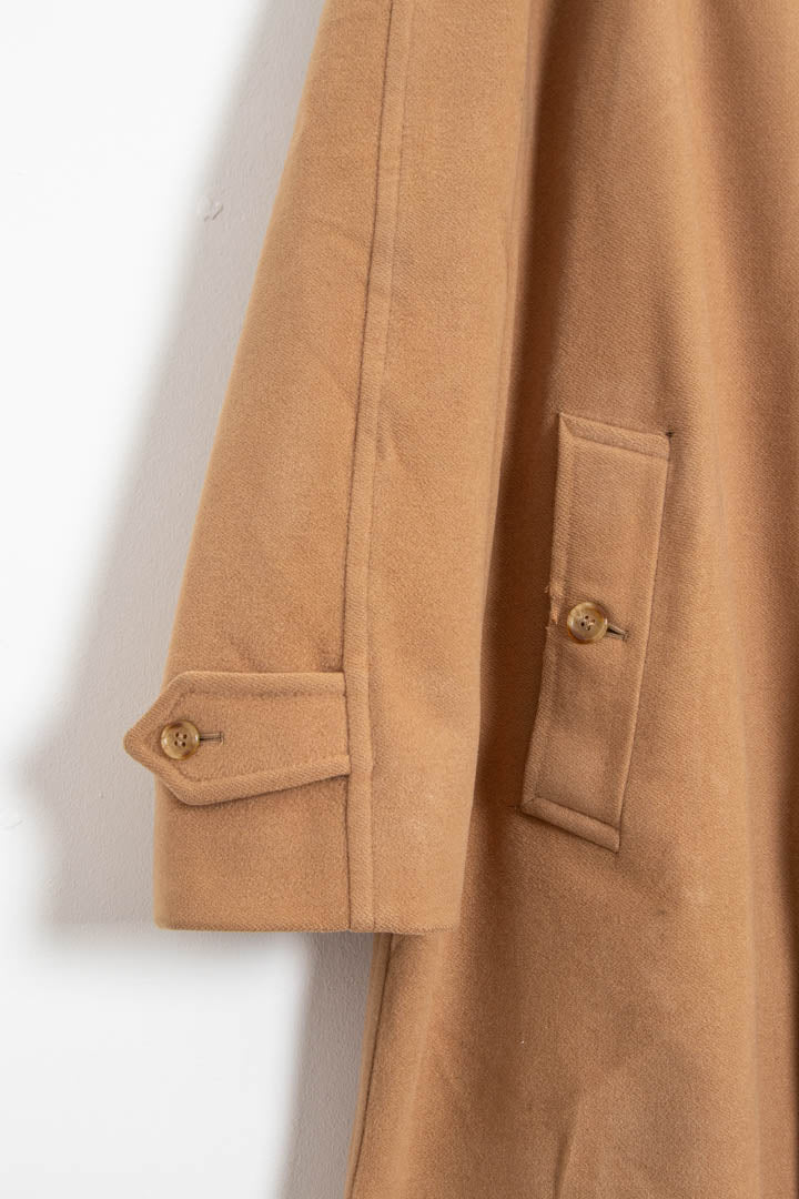 Image of Burberry Wool Cashmere Trench Coat (XL)