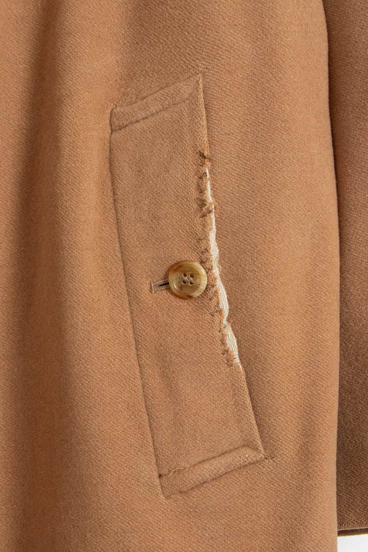 Image of Burberry Wool Cashmere Trench Coat (XL)
