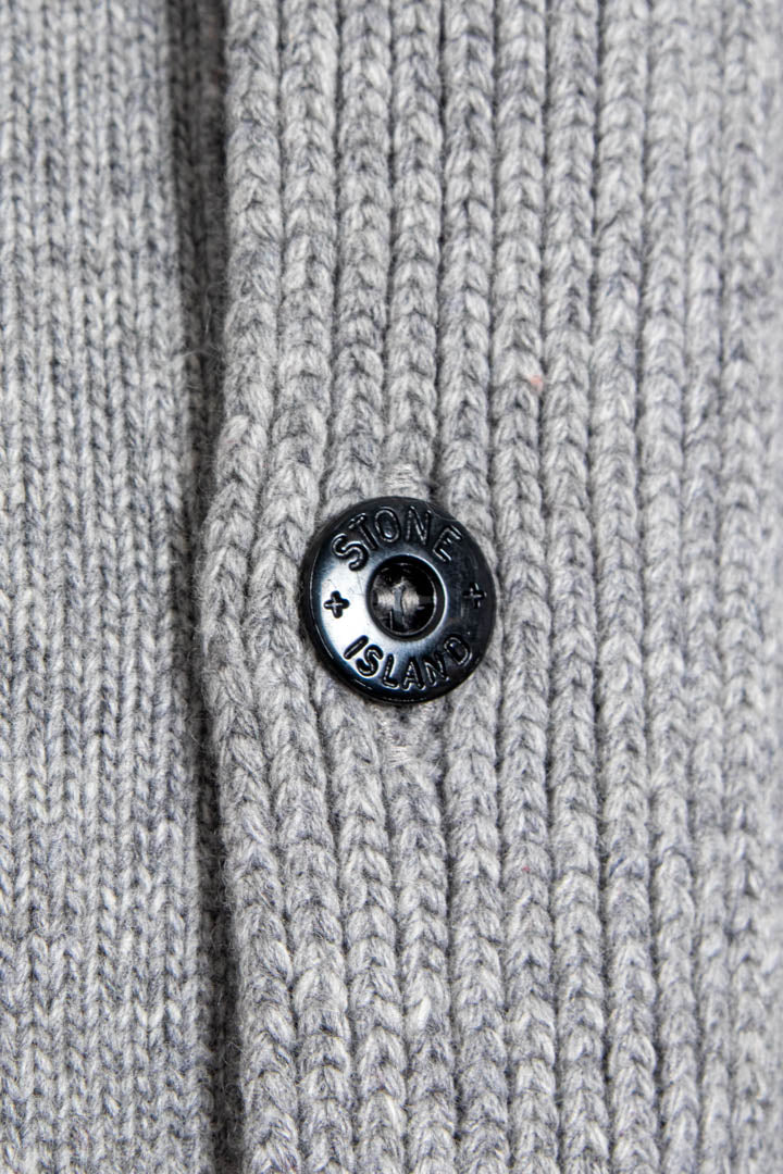 Image of Stone Island Wool Knitted Cardigan Jumper (M)