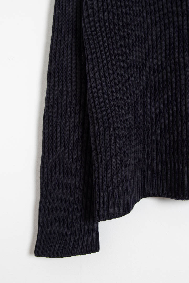 Image of AW 2005 Stone Island Ribbed Wool Knit Jumper (S)