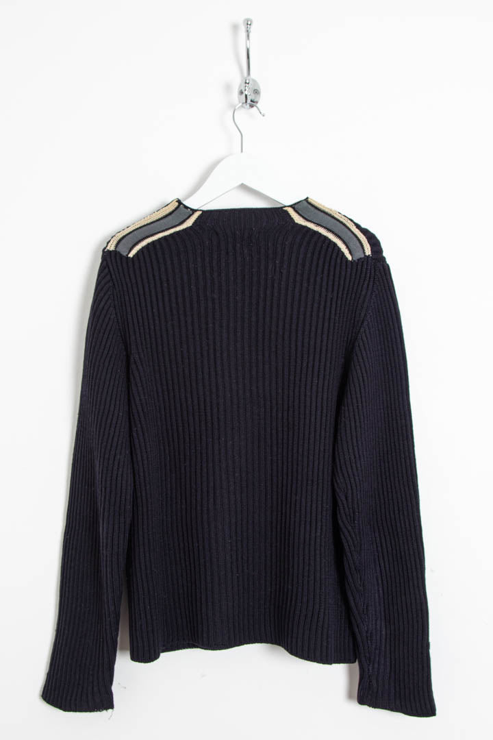 Image of AW 2005 Stone Island Ribbed Wool Knit Jumper (S)