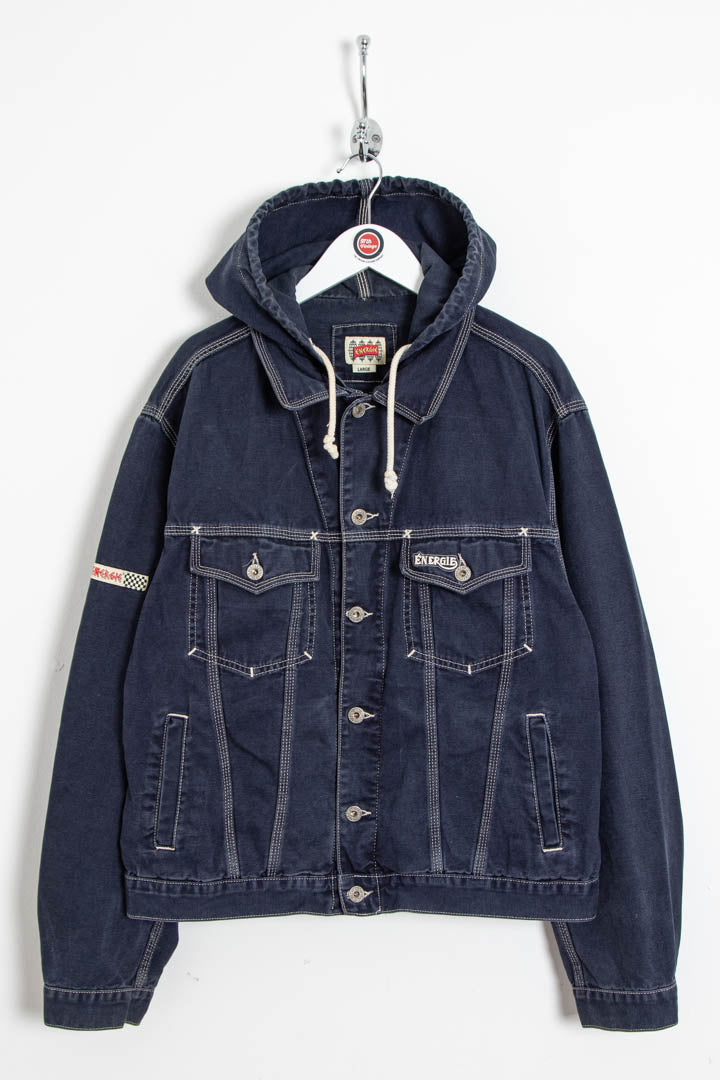 Image of Energie Contrast Stitch Hooded Jacket (M)