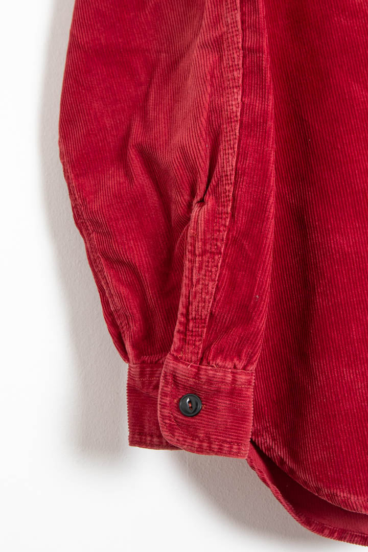 Image of Diesel Corduroy 1/4 Zip Overshirt (L)