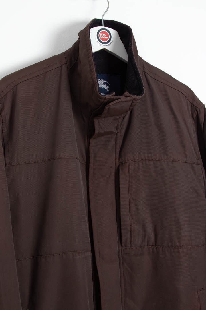 Image of Burberry Fleece Lined Parka Jacket (L)