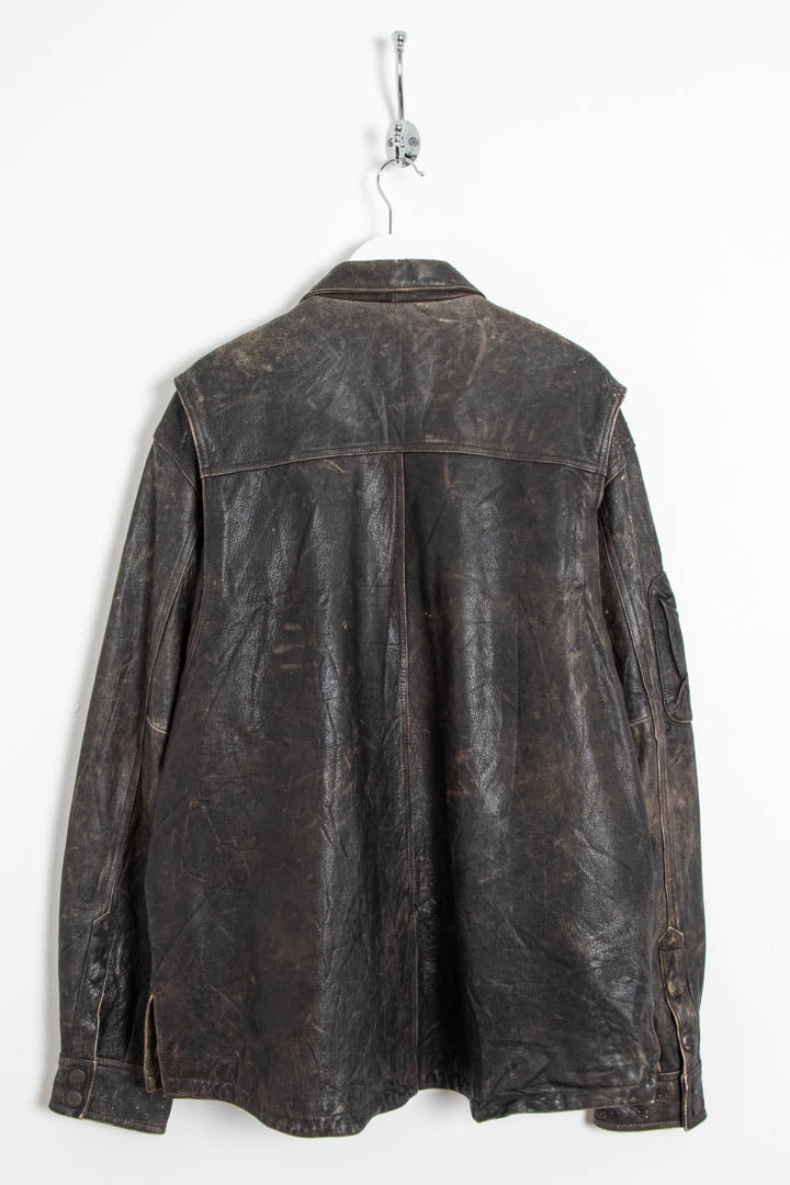 Image of Harley Davidson Leather Jacket (L)