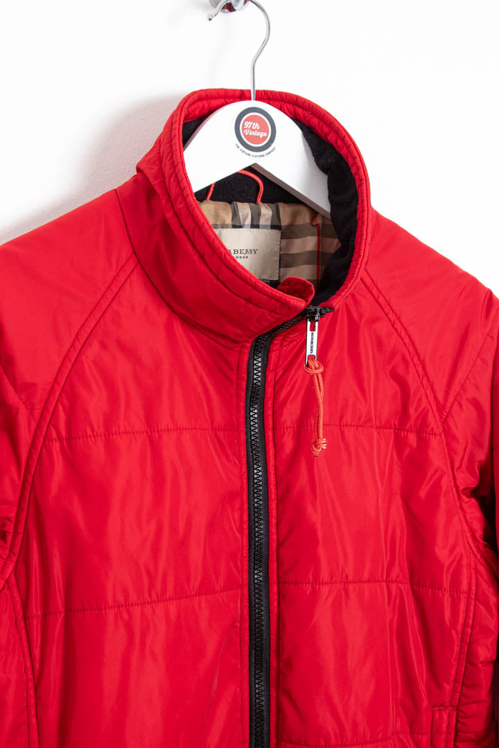 Image of Women's Burberry Nova Check Lined Puffer Jacket (S)