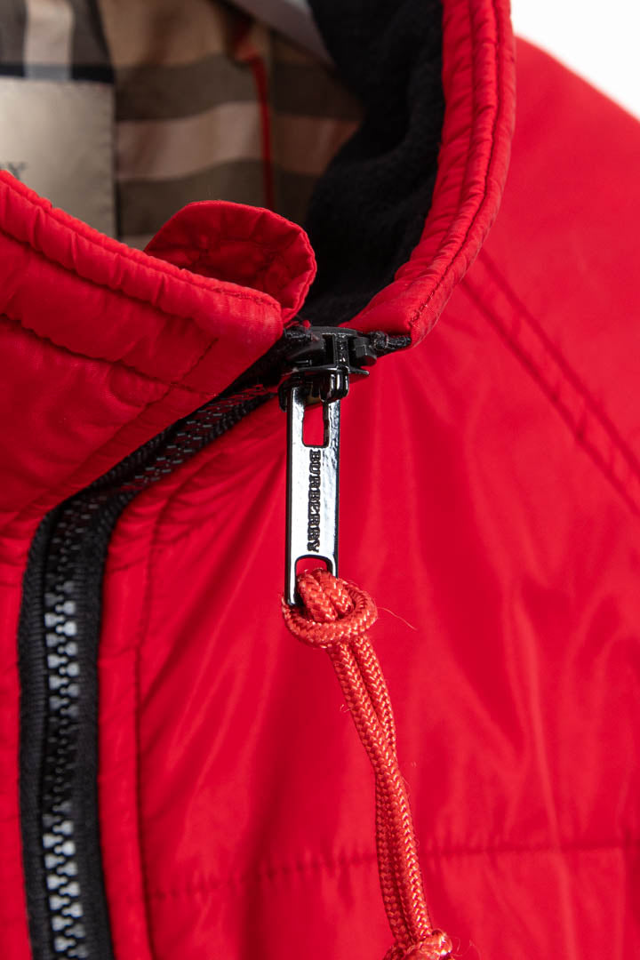 Image of Women's Burberry Nova Check Lined Puffer Jacket (S)