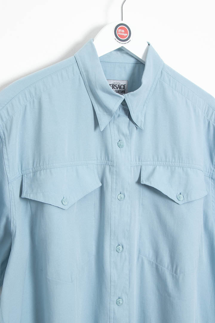 Image of Versace Jeans Couture Short Sleeve Shirt (M)