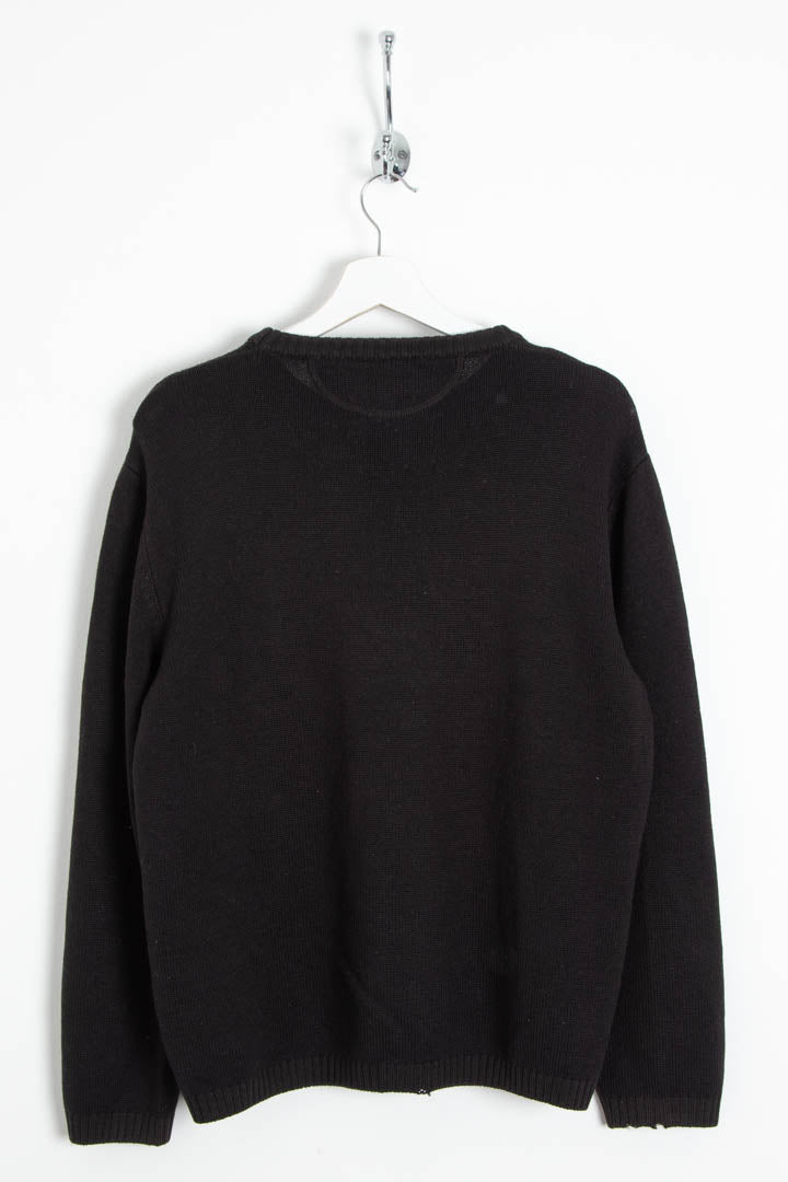 Image of Women's Armani Jeans Knitted Crew Neck Jumper (L)