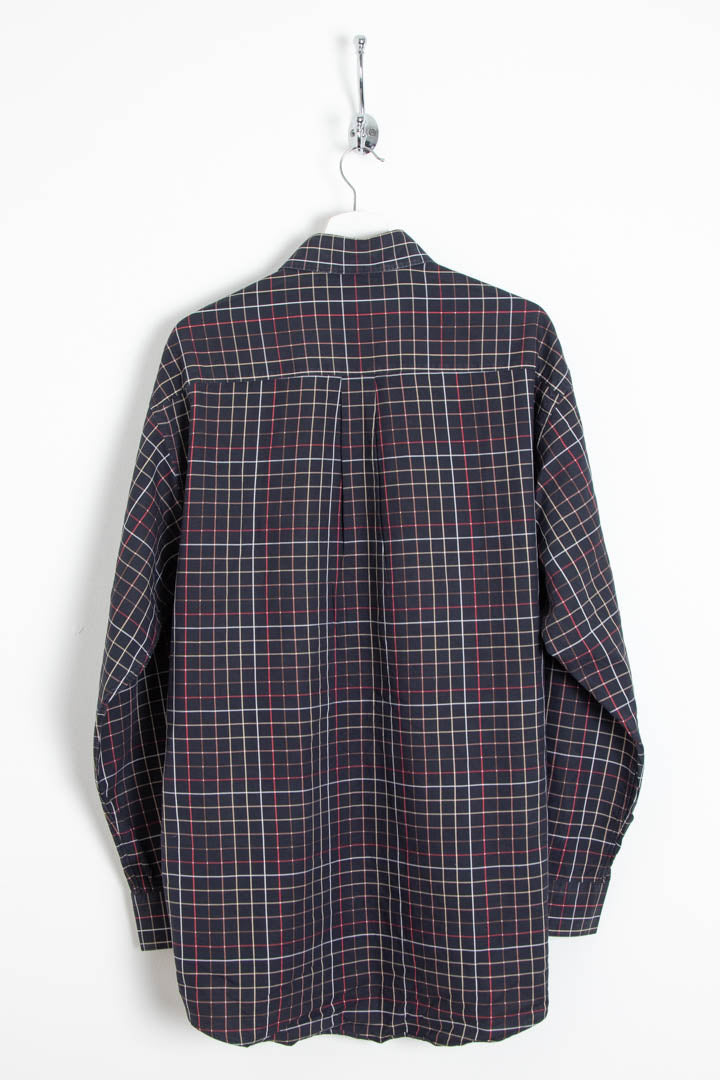 Image of Burberry Long Sleeve Windowpane Shirt (XL)