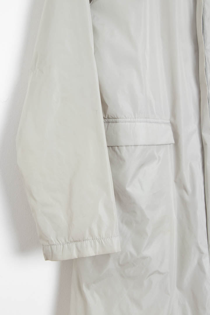 Image of Women's Moncler Long Windbreaker Parka Jacket (S)