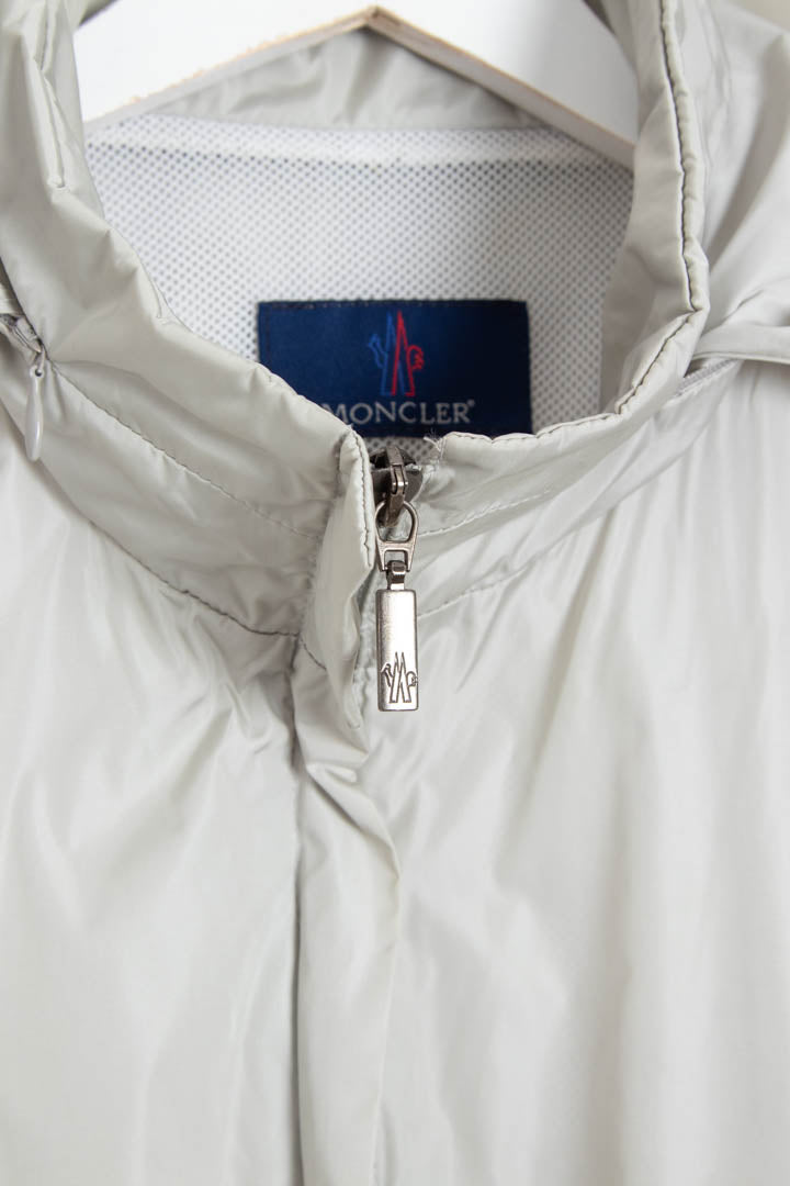 Image of Women's Moncler Long Windbreaker Parka Jacket (S)