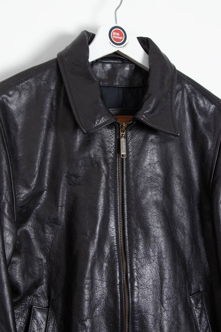 Image of Women's Timberland Leather Jacket (M)