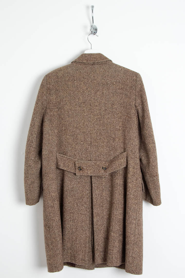 Image of Women's Burberry Herringbone Tweed Trench Coat (S)