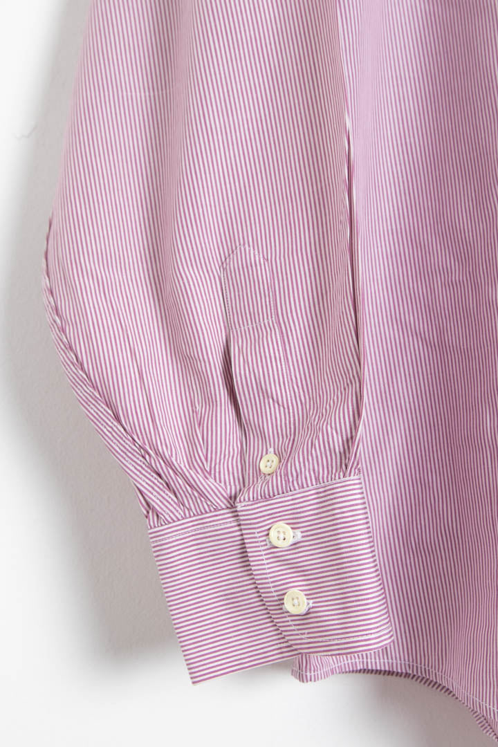 Image of Burberry Long Sleeve Pinstripe Shirt (M)