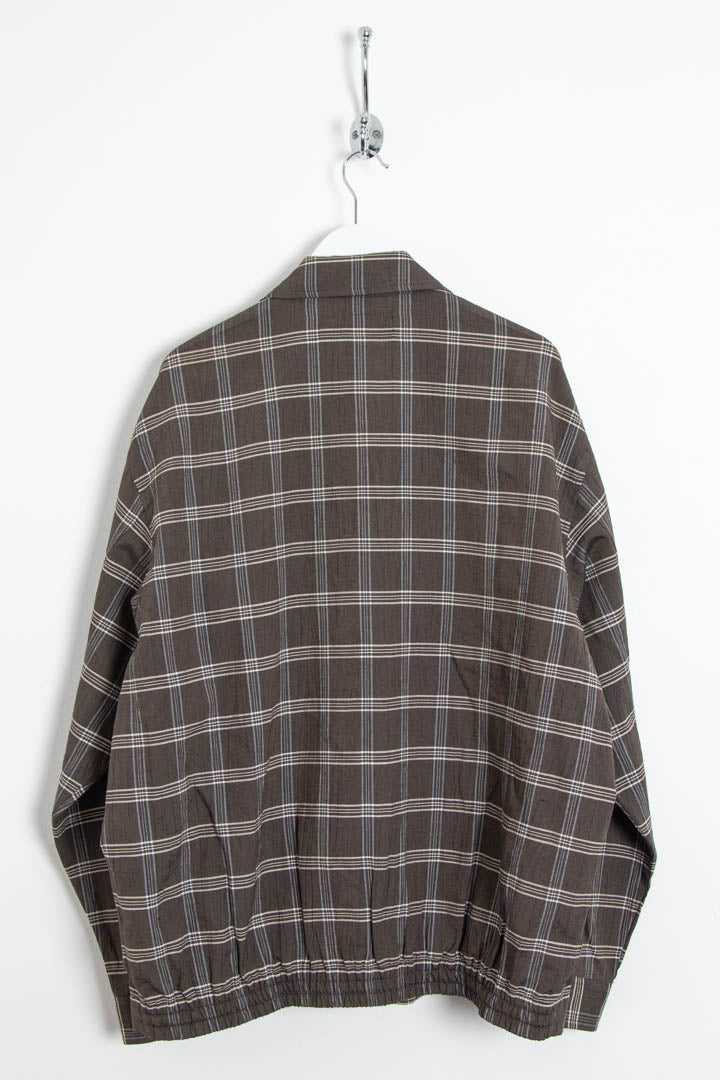 Image of YSL Checkered Harrington Jacket (L)