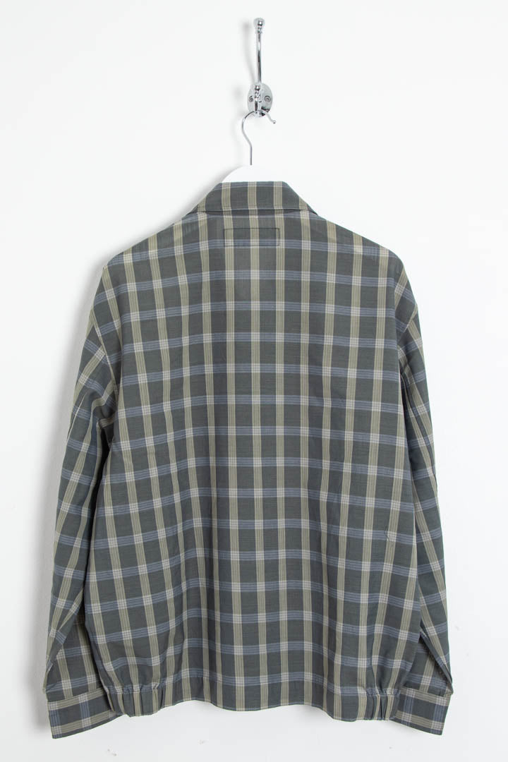 Image of YSL Checkered Harrington Jacket (S)