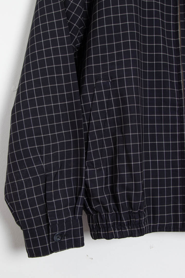 Image of YSL Checkered Harrington Jacket (M)