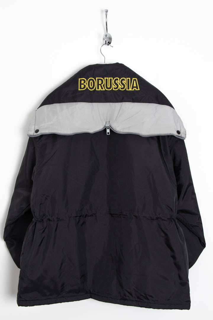 Image of Borussia Dortmund Quilted Hooded Jacket (M)