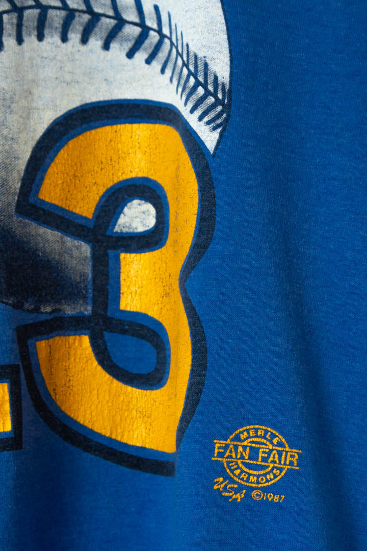 Image of 1987 Milwaukee Brewers Baseball 