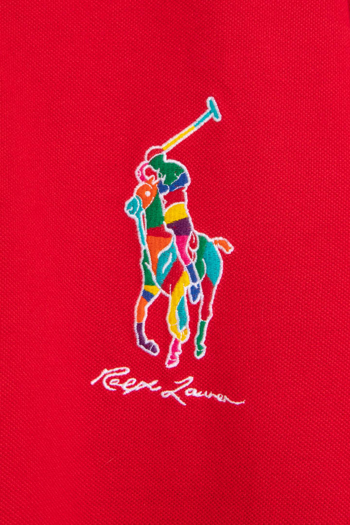Image of Polo Ralph Lauren Multi Colour Big Pony Short Sleeve Polo Shirt (L)