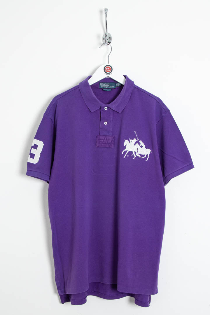 Image of Polo Ralph Lauren Triple Pony Short Sleeve Polo Shirt (XL)