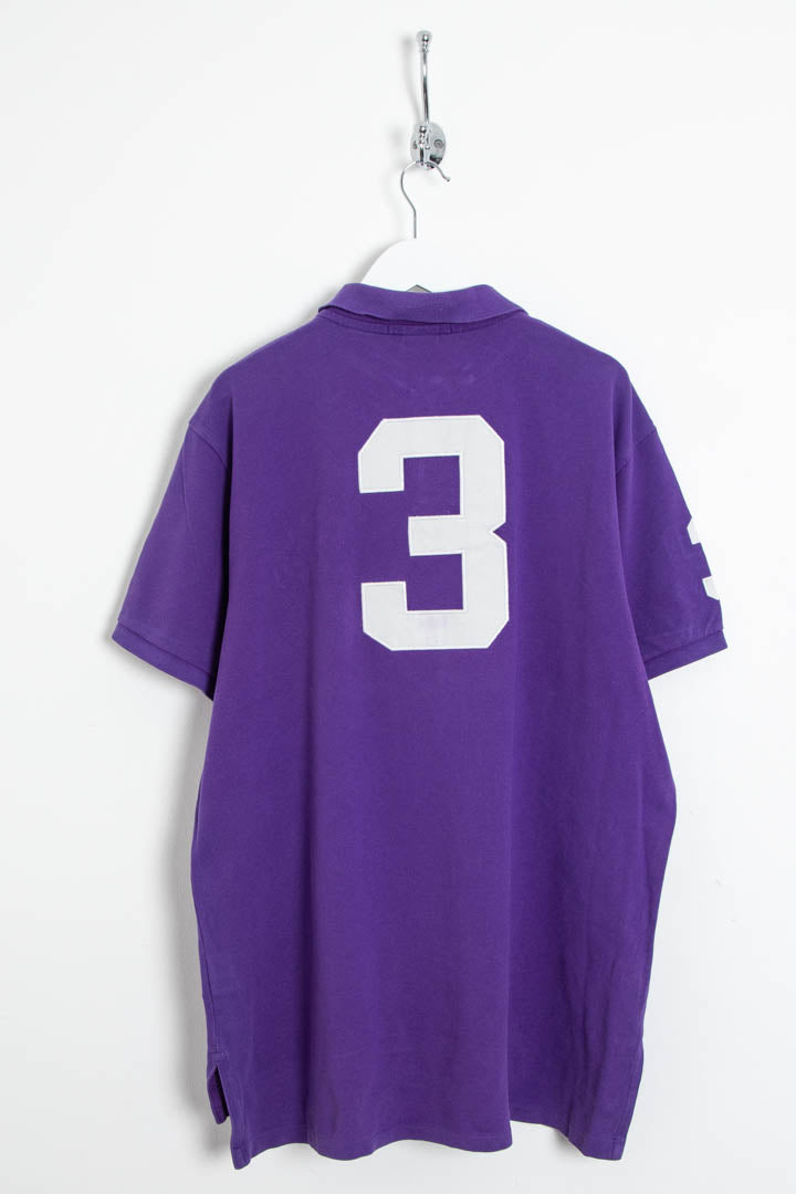 Image of Polo Ralph Lauren Triple Pony Short Sleeve Polo Shirt (XL)