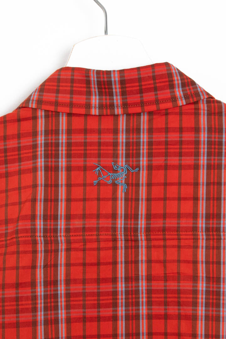 Image of Arc'teryx Short Sleeve Checkered Shirt (M)