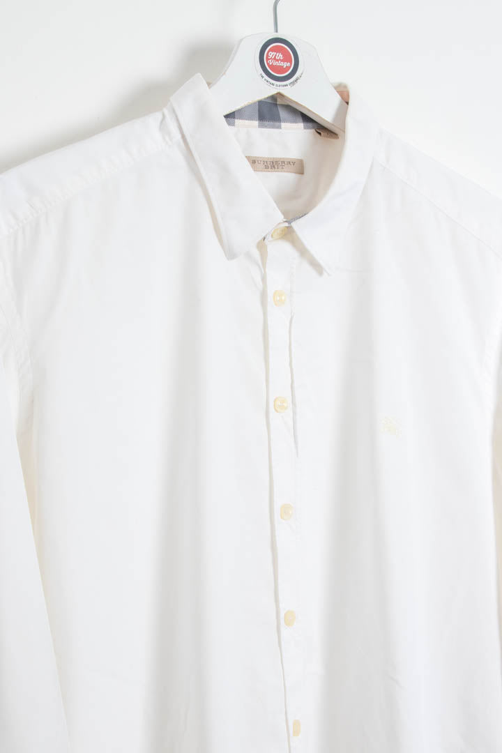 Image of Burberry Long Sleeve Shirt (L)