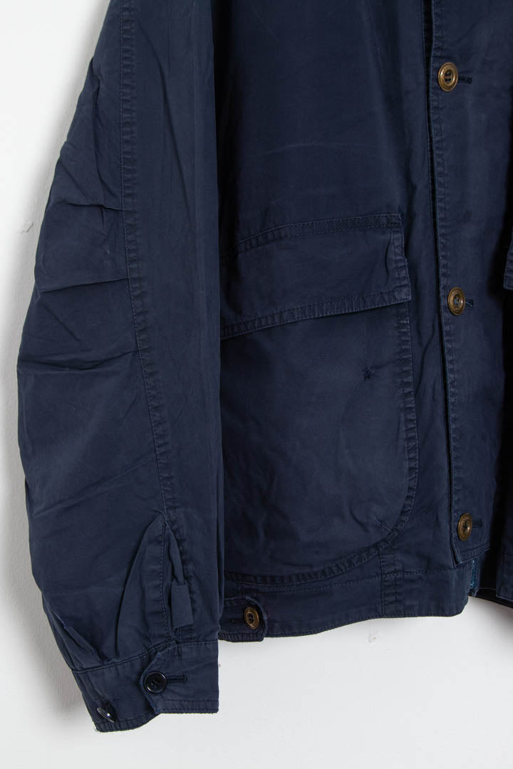 Image of Burberry Baltic Navy Sailing Jacket (L)