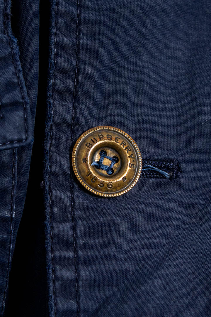 Image of Burberry Baltic Navy Sailing Jacket (L)