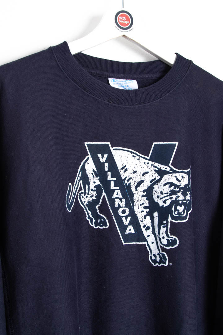 Image of Villanova Wildcats Basketball Champion Reverse Weave Sweatshirt (L)