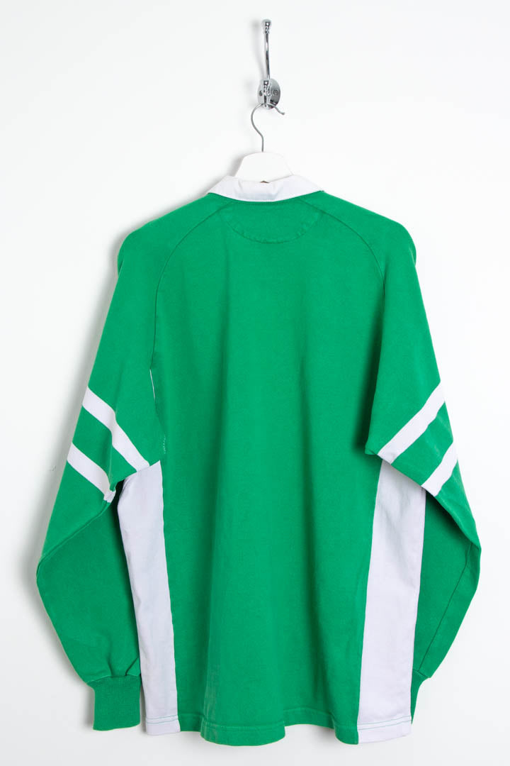 Image of Ireland Rugby Long Sleeve Polo Shirt (XL)