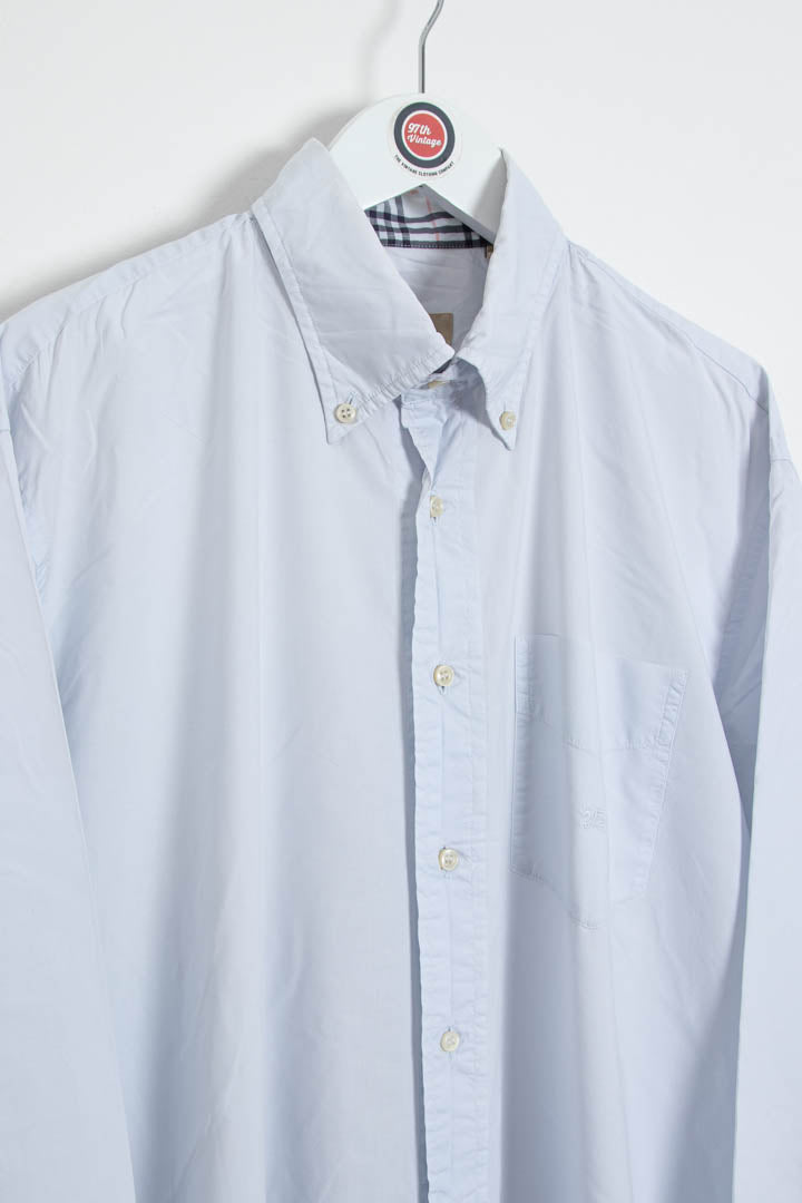 Image of Burberry Long Sleeve Pocket Shirt (L)