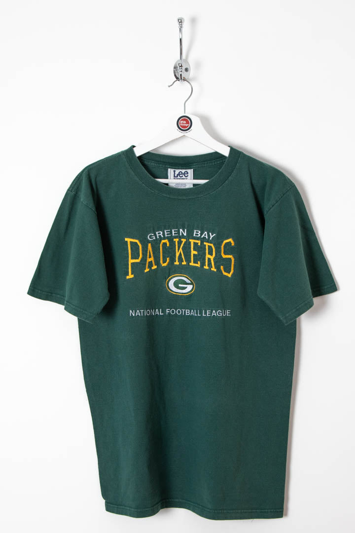 Image of Green Bay Packers NFL Single Stitch Graphic T-Shirt (S)