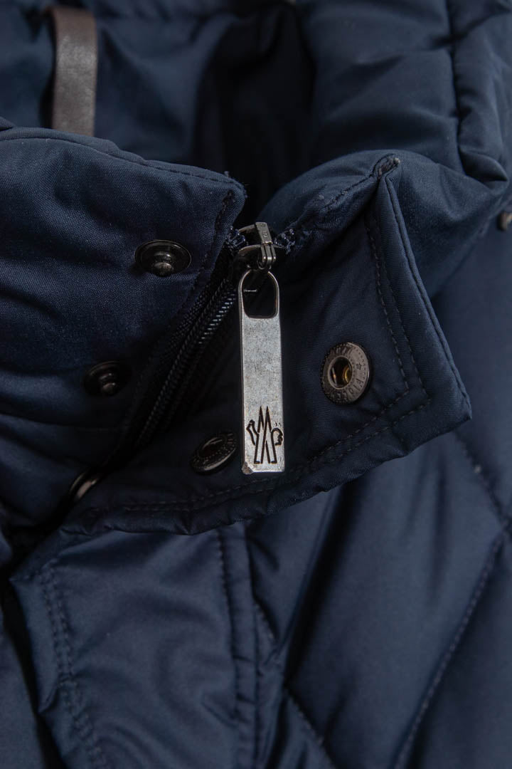 Image of Moncler Diamond Quilted Down Puffer Coat (XXL)