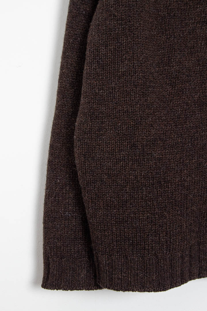 Image of Iceberg Zip Through Wool Jumper (L)